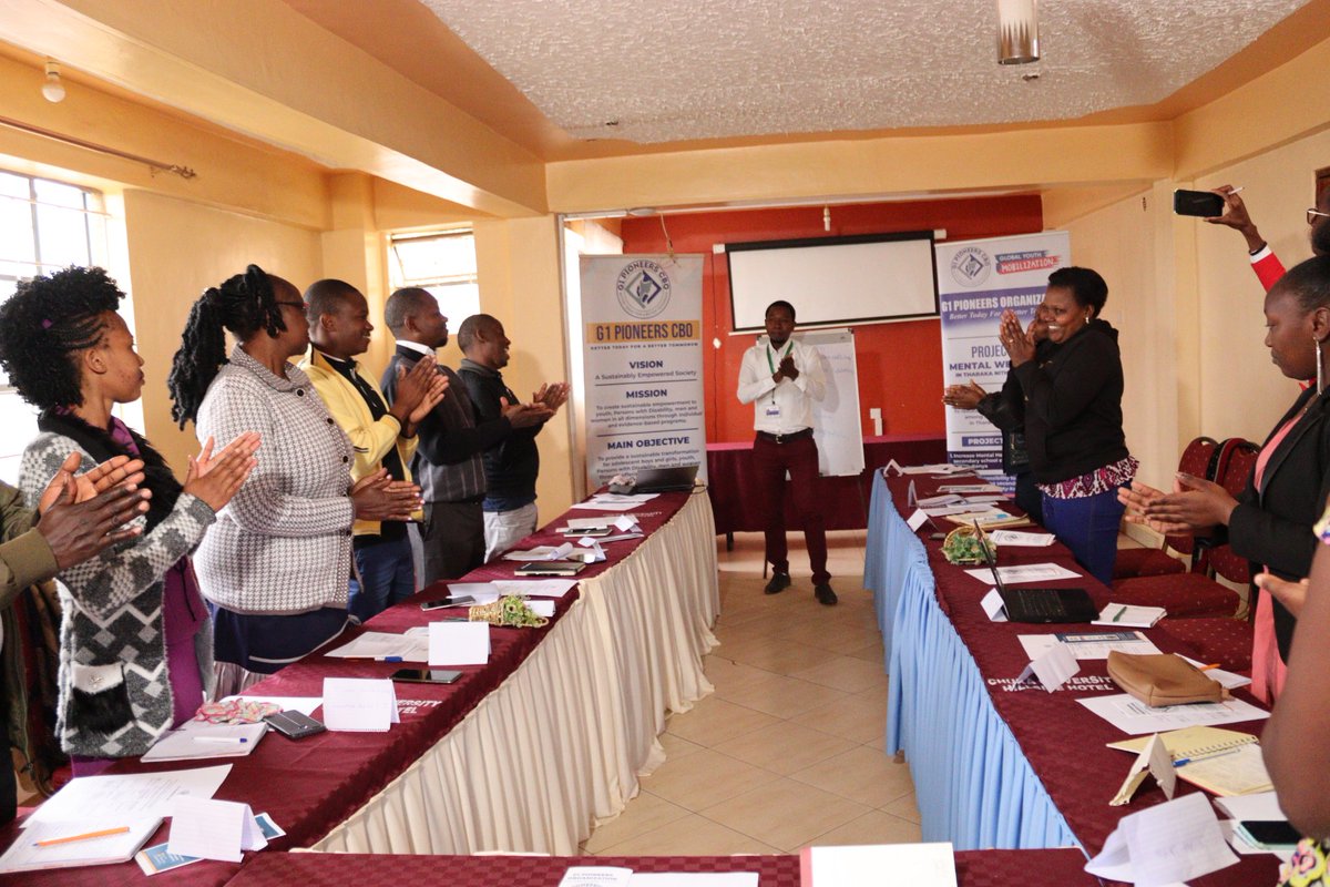 g1_cbo's tweet photo. In our efforts to ensure mental health to youths in secondary schools, we had Mental Health Teacher Advocates training from selected secondary schools for the 2nd phase of the Mental Wealthness program under Global Youth Mobilization Fund.
@gymobilization 
#mentalwealthness https://t.co/FqUpmwaMEA