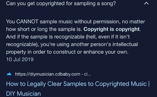 VenRapMusiQ's tweet photo. What is copyright infringement? How sampling works. Read up 

#SETE #MRCASHTIME #MIZOPHYLL #TSHETSHI #copyright https://t.co/JlD0vzQTMq