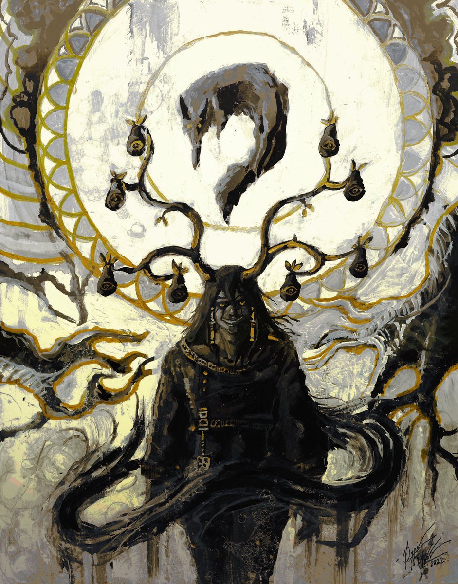 "Pear Farm" | Gouache on Hardboard | Personal Work | Ozzie Sneddon