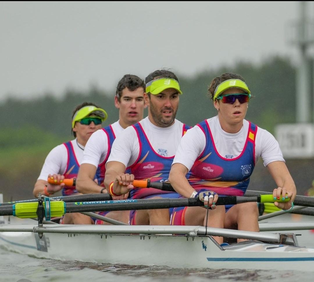 BATbasqueteam's tweet photo. El PR3 Mixed Coxed Four del remero Jorge Pineda ha sido tercero en su tanda clasificatoria del Mundial de Racice, por lo que deberá disputar la repesca para poder acceder a la final A. Suerte!
📸 @balintczucz https://t.co/DBGpsKt7Gv