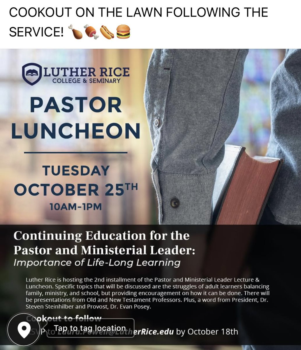 Luther Rice College &amp; Seminary
3038 Evans Mill Rd.
Lithonia GA 30038