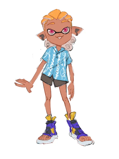 #splatoon3 my lil guy 