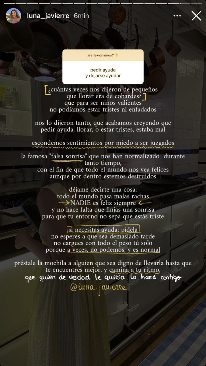 Luna_Javierre's tweet photo. sobre pedir ayuda y dejarse ayudar: https://t.co/U4GVshReib