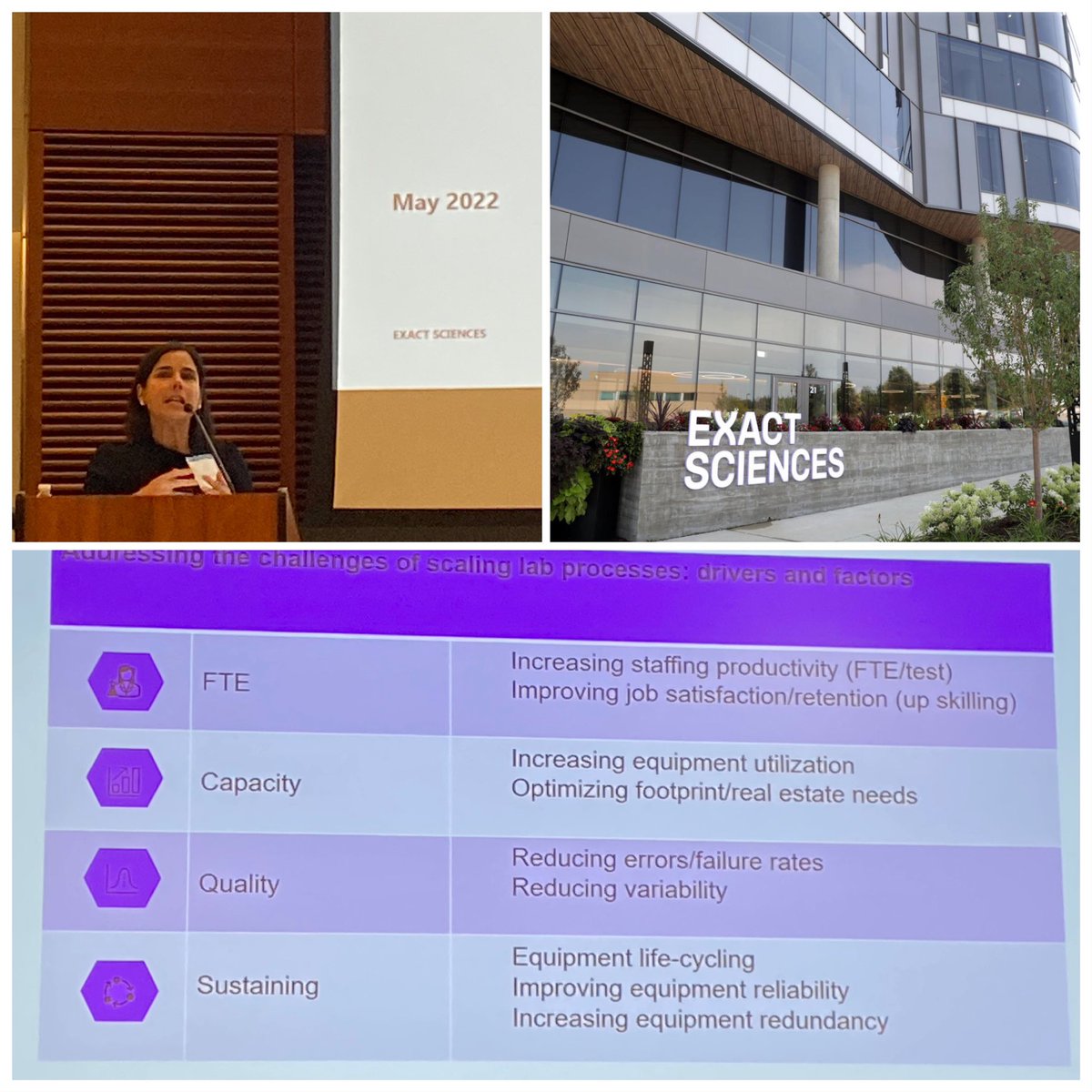 Ana Hooker, Senior Vice President <a href="/ExactSciences/">Exact Sciences</a>, showcasing how their partnerships with Japanese companies are revolutionizing laboratory automation to bring personalized, predictive oncology technologies to the global market!