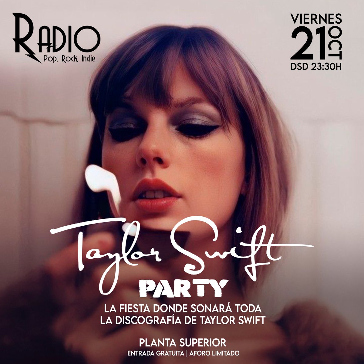 taylorasturias's tweet photo. #TaylorSwiftPartyAsturias Desquiciados Asturian Swifties formación y RT !!!! que el próximo viernes 21 de octubre tenemos un meeting de locas en el local radio en Oviedo de nuevo para berrear Taylor Swift juntines 🎊 https://t.co/Fm4Hw3me6K