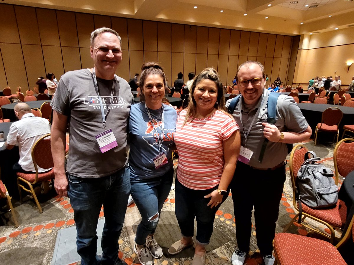 StucoSV's tweet photo. StuCo advisors Mr.Helkey and Ms. Soliz (SVHS), Ms. Delgado  (HCCPHS), and Mr. Trott  (MECHS) spent two days in San Marcos at the state advisors' conference getting new ideas, networking, and working to make their councils even better. @mwahl281 @MandyEpley @cisdnews #tasc_stuco https://t.co/y8nasoDLgz