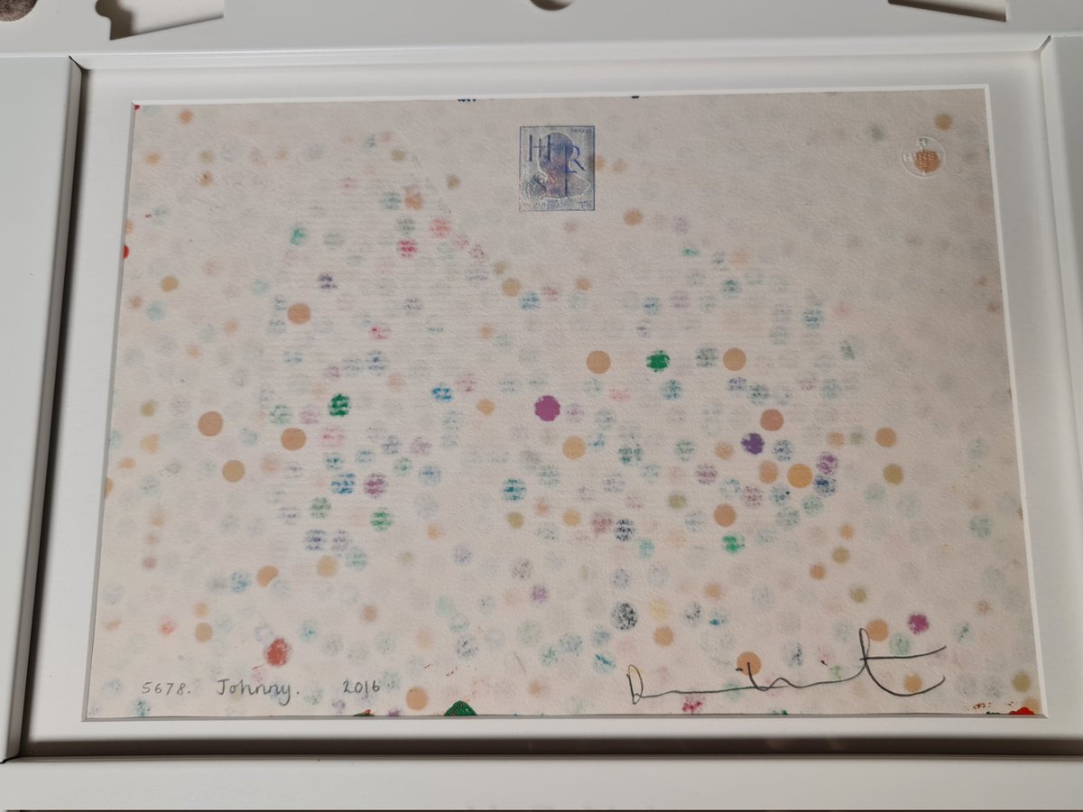 WeKong3571's tweet photo. Going #Bananas right now! After 18 days in customs it finally arrived! Love #NFTs but the touch of this #Physical make me #BullishAF on what is possible in this #NFT space🍌
@hirst_official @HENI https://t.co/OqPtlO2jjx