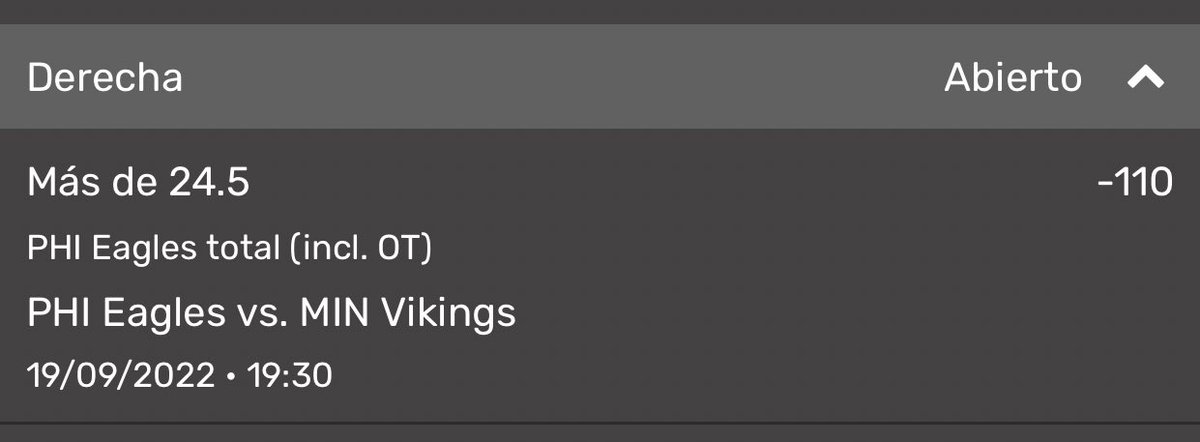 kingbet08's tweet photo. Ya listos para el #MNF Moooondayy Night aquí les dejo los picks ya saben solo les pido su ❤️ y rt 

vamos a seguir con esta buena racha señores https://t.co/NiceQ7EFab