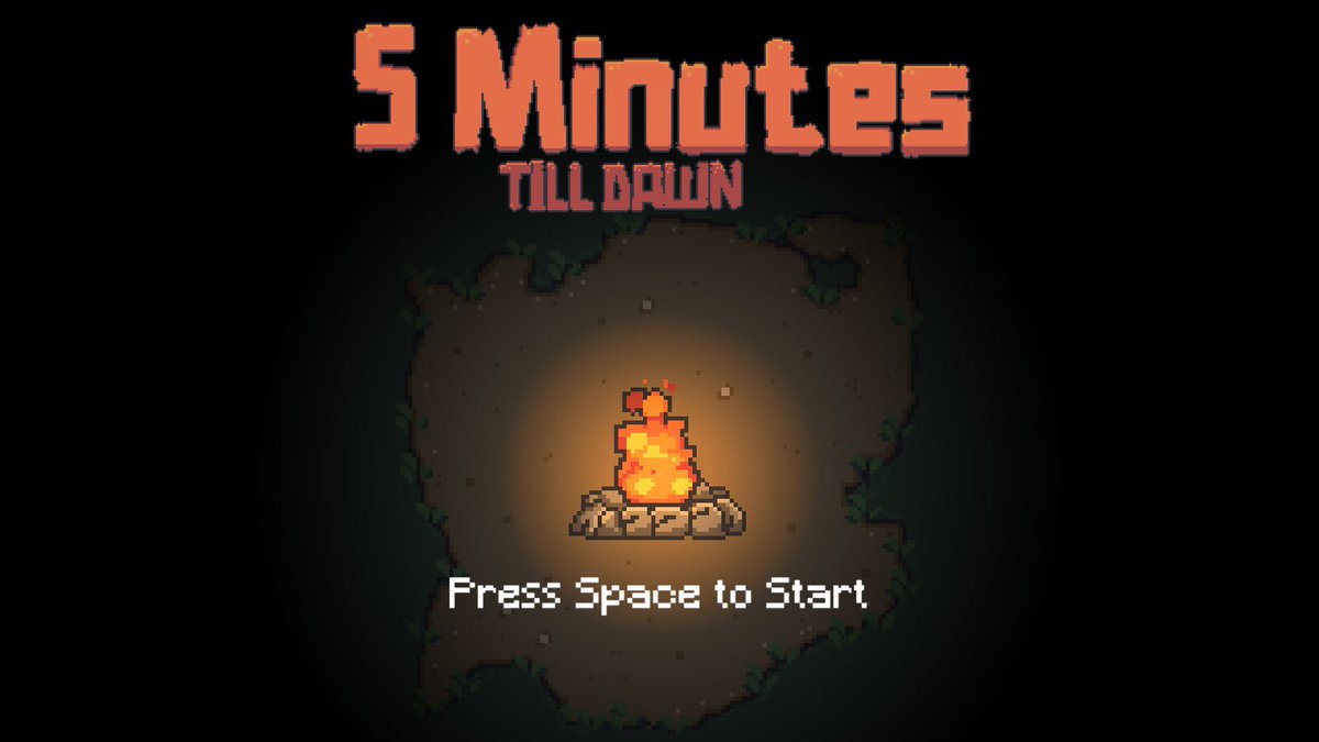 ilymeib's tweet photo. 5 minutes till dawn; a game made for VimJam 3 with the theme turn up the heat. I joined with @litefeather0. If you interested to play https://t.co/5pOVyTKpuE πΎπ₯#gamedev #gamejam #vimjam3 #pixelart #unity https://t.co/vzEZYFRrKX