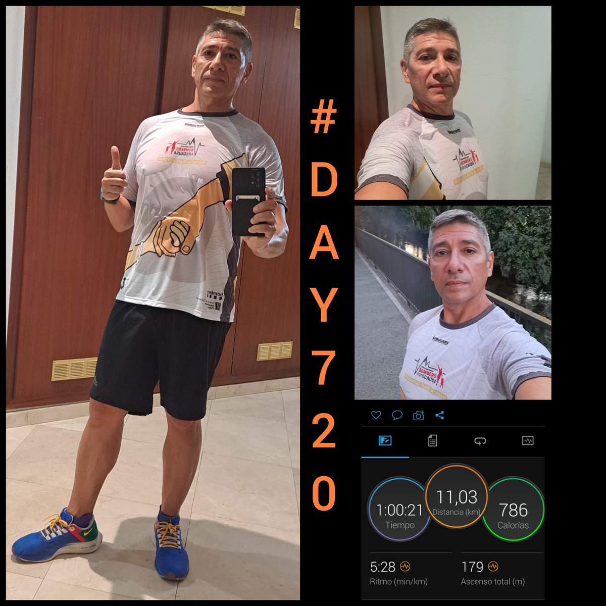 danisoriano70's tweet photo. 7️⃣2️⃣0️⃣🏃🏃♀️🏃🏃♀️ sin parar!
Y se me està llenando el calendario con cositas muy muy guapas, agent@s!
#RunEveryDay
#day720
#metodosori
#RonhillSpain
#drinkingrunners #kmsxalimentos #nofunnorun
#mrfree
#amibola
#retodravet https://t.co/sq6aWfBqVd