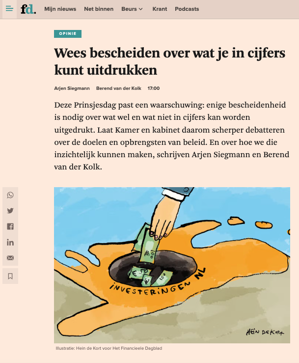 Berend van der Kolk (@berendvdkolk) on Twitter photo Voor de Prinsjesdagkrant bij <a href="/FD_Nieuws/">FD Nieuws</a> schreven VU collega <a href="/ArjenSiegmann/">Arjen Siegmann</a> en ik een stuk over investeringen, gecamoufleerde kosten en bescheidenheid over wat in cijfers kan worden uitgedrukt.
Link: fd.nl/opinie/1444666…
<a href="/VU_SBE/">VU School of Business and Economics (inactief)</a> <a href="/Finance_VU/">Finance@VU</a> <a href="/VUaccounting/">Accounting @ VU Amsterdam</a> <a href="/ZijlstraCenter/">Het Zijlstra Center</a> Voor de Prinsjesdagkrant bij <a href="/FD_Nieuws/">FD Nieuws</a> schreven VU collega <a href="/ArjenSiegmann/">Arjen Siegmann</a> en ik een stuk over investeringen, gecamoufleerde kosten en bescheidenheid over wat in cijfers kan worden uitgedrukt.
Link: fd.nl/opinie/1444666…
<a href="/VU_SBE/">VU School of Business and Economics (inactief)</a> <a href="/Finance_VU/">Finance@VU</a> <a href="/VUaccounting/">Accounting @ VU Amsterdam</a> <a href="/ZijlstraCenter/">Het Zijlstra Center</a>