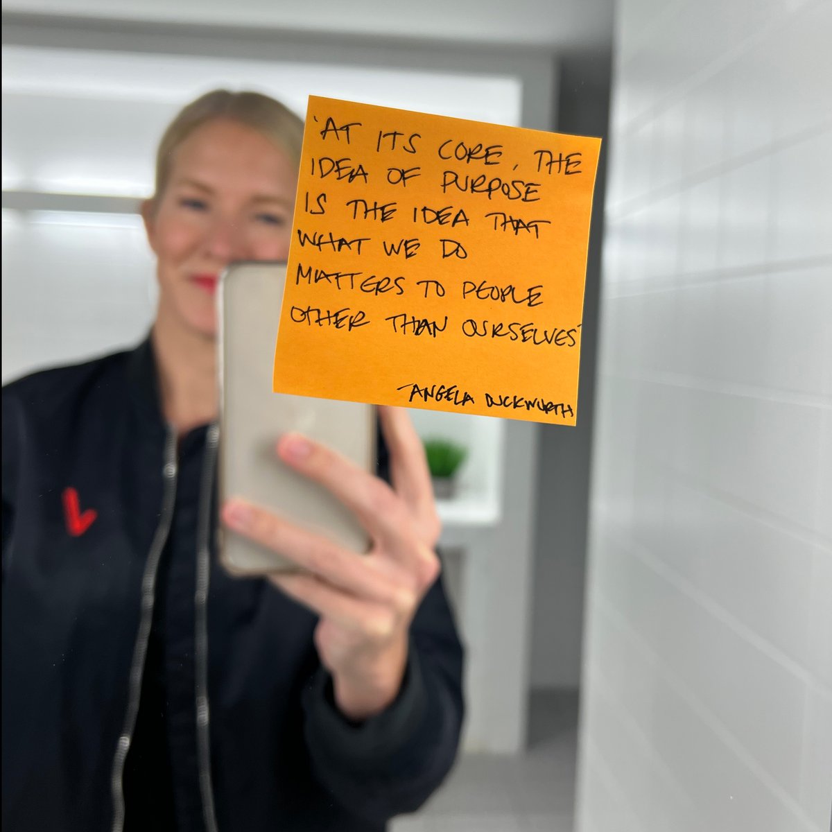 Tapping into purpose with the focus on how we will affect others, as an organization or an individual, is one of the most important ways to have meaningful impact while also achieving success. #PostItForPositivity #ForwardTogether