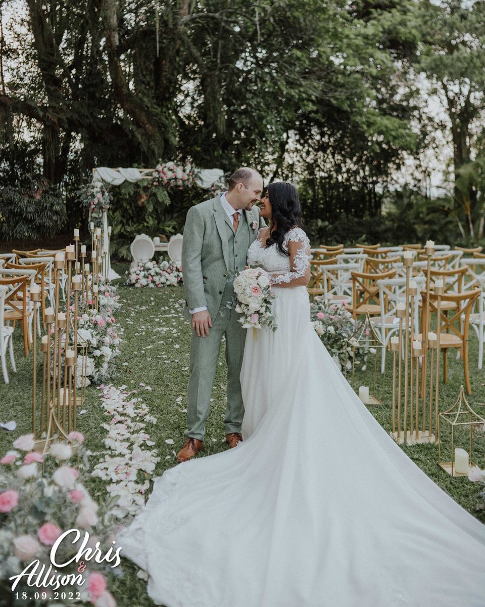 GodsHeartTV's tweet photo. We are happy to share with you the first set of pictures from the Wedding Blessing of Chris and Allison on Sunday 18th September 2022 in Cali, Colombia. 

“When you give your best to God, He will save the best for you. Love is truly beautiful in God’s time!” - Brother Chris https://t.co/2j3h6bRGIv