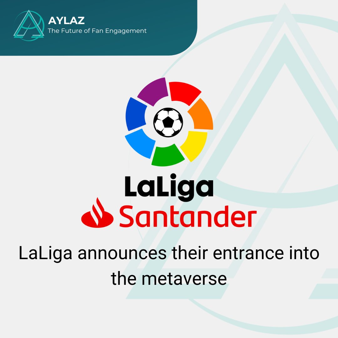 aylaz_io's tweet photo. Are other leagues going to follow @LaLiga and continue to dive deeper into the metaverse?

#Metaverse #sport #Athlete #football #soccer #web3 #business #news #sportsnews https://t.co/3iRNeP7e51