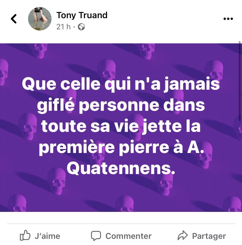 CampagnePropre's tweet photo. #paspropre le photographe et journaliste lyonnais @michalyon Michael Augustin s’est illustré sur l’affaire #Quatennens je vous laisse admirer son mur Facebook.
https://t.co/PK9BPhdFz8 https://t.co/QIsJdwze48