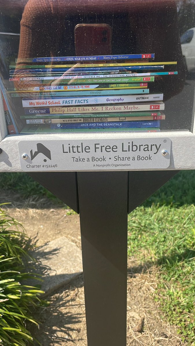 NSE’s Little Free Library provided by Title I is open with official ribbon cutting to follow in October. We are so excited to go the map. <a href="/sumnertigers/">NorthSumnertigers</a>