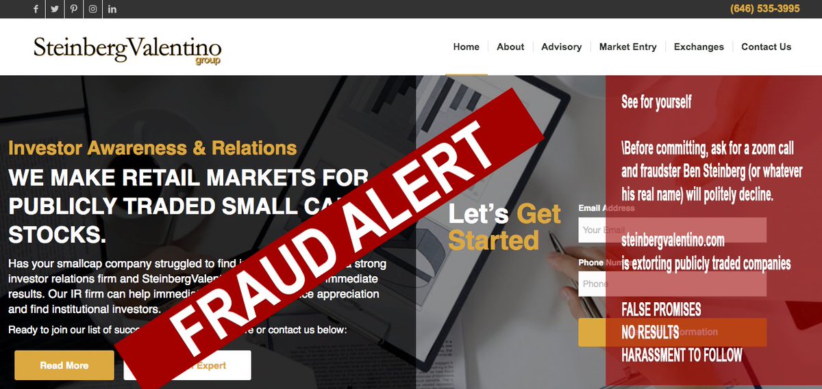 Exotica2015's tweet photo. #OTC companies, stay away from #SVGroup False promises and the extortion that follows. All stock images and zero results. See for yourself.
#linkedin #StockMarket #OTCMarkets https://t.co/FvsTmy0lEy
