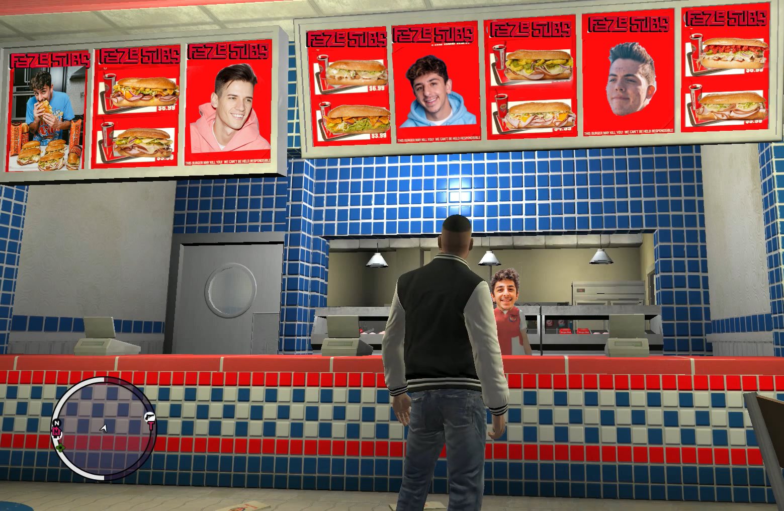 FaZe Subs on Twitter "Wow the leaked GTA food menu looks crazy https
