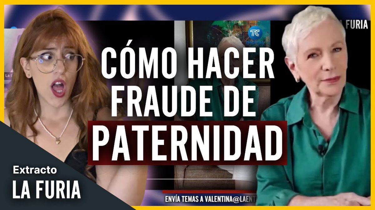 entropiadevalen's tweet photo. Nuevo extracto en el canal secundario 🔥 Esta consejera te enseña EN TELEVISIÓN a ENGAÑAR A TU MARIDO y cometer FRAUDE DE PATERNIDAD. 

ENLACE ➡️ https://t.co/4NcuwrsL7o https://t.co/Xy7wm2hHwR