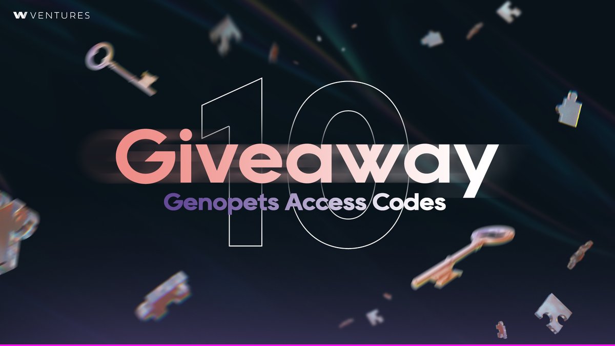 WWVentures (@ww_ventures) on Twitter photo π¨ Giveaway Alert! π¨
We are pumped to announce that we are giving away 10 @Genopets access codes so you can skip the waitlist and immediately use their Beta app. π₯
Rules:
β¨ Follow <a href="/WW_Ventures/">WWVentures</a> & <a href="/genopets/">Genopets - WHITTAKR Agent Era</a>
β¨ Like & RT
β¨ Tag 3 friends
The winner is chosen in 48 hours! π¨ Giveaway Alert! π¨
We are pumped to announce that we are giving away 10 @Genopets access codes so you can skip the waitlist and immediately use their Beta app. π₯
Rules:
β¨ Follow <a href="/WW_Ventures/">WWVentures</a> & <a href="/genopets/">Genopets - WHITTAKR Agent Era</a>
β¨ Like & RT
β¨ Tag 3 friends
The winner is chosen in 48 hours!