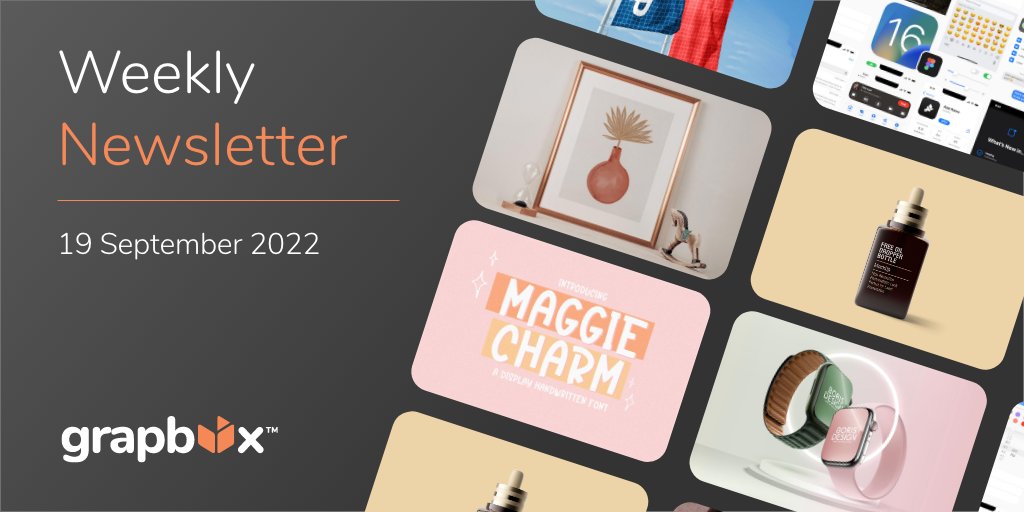 grapboxnet's tweet photo. #Grapbox Weekly Newsletter 🔥
Discover new #freebies and Download Free.

Discover Now: https://t.co/A62KYd1tdk
Buy $GRPX :https://t.co/NHUEcNBYod

#grpx #newsletter #BNB $grpx #designer #dribbble #behance https://t.co/a1fca2H67A