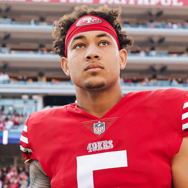 49ers's tweet photo. Get well soon, 5 🙏