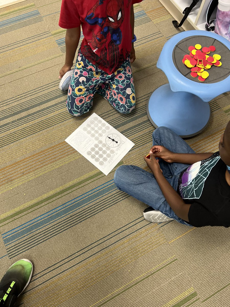 Really enjoyed seeing how <a href="/baxtercorner/">Mrs. Baxter</a> class did with showing collaboration within their math addition/subtraction fluency stations today.