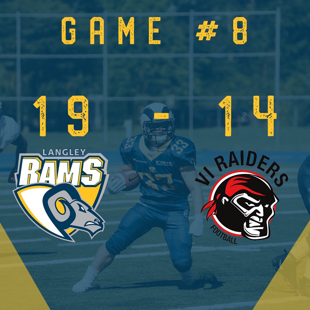 The Rams won against the Raiders on their 2nd game of their 3 game road trip! Next Game is in Kelowna on Saturday against the <a href="/okanagan_sun/">Okanagan Sun</a>!