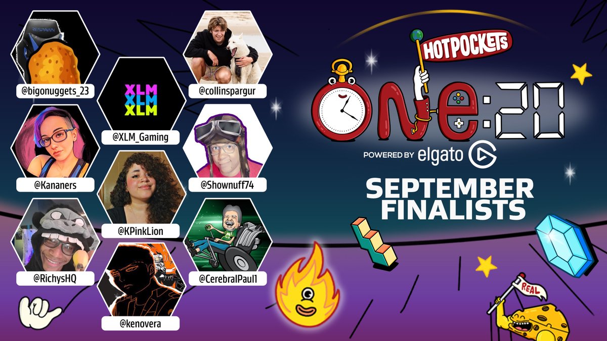 hotpockets's tweet photo. the time has come

🚨 introducing your top september finalists for the #one20contest 🚨

starting at 12:01am EST, vote who you think deserves to be the first one20 hot pockets brand ambassador at https://t.co/ZbD7lvTx0t

voting ends 9/26 at 11:59pm EST. winner announced on 9/29🔥 https://t.co/N4I5EGtJAC