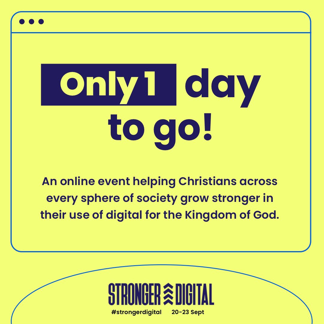 strongernetwork's tweet photo. ▶️▶️ Register free here: https://t.co/UCJm49kNZe #strongerdigital https://t.co/i21ve27k43