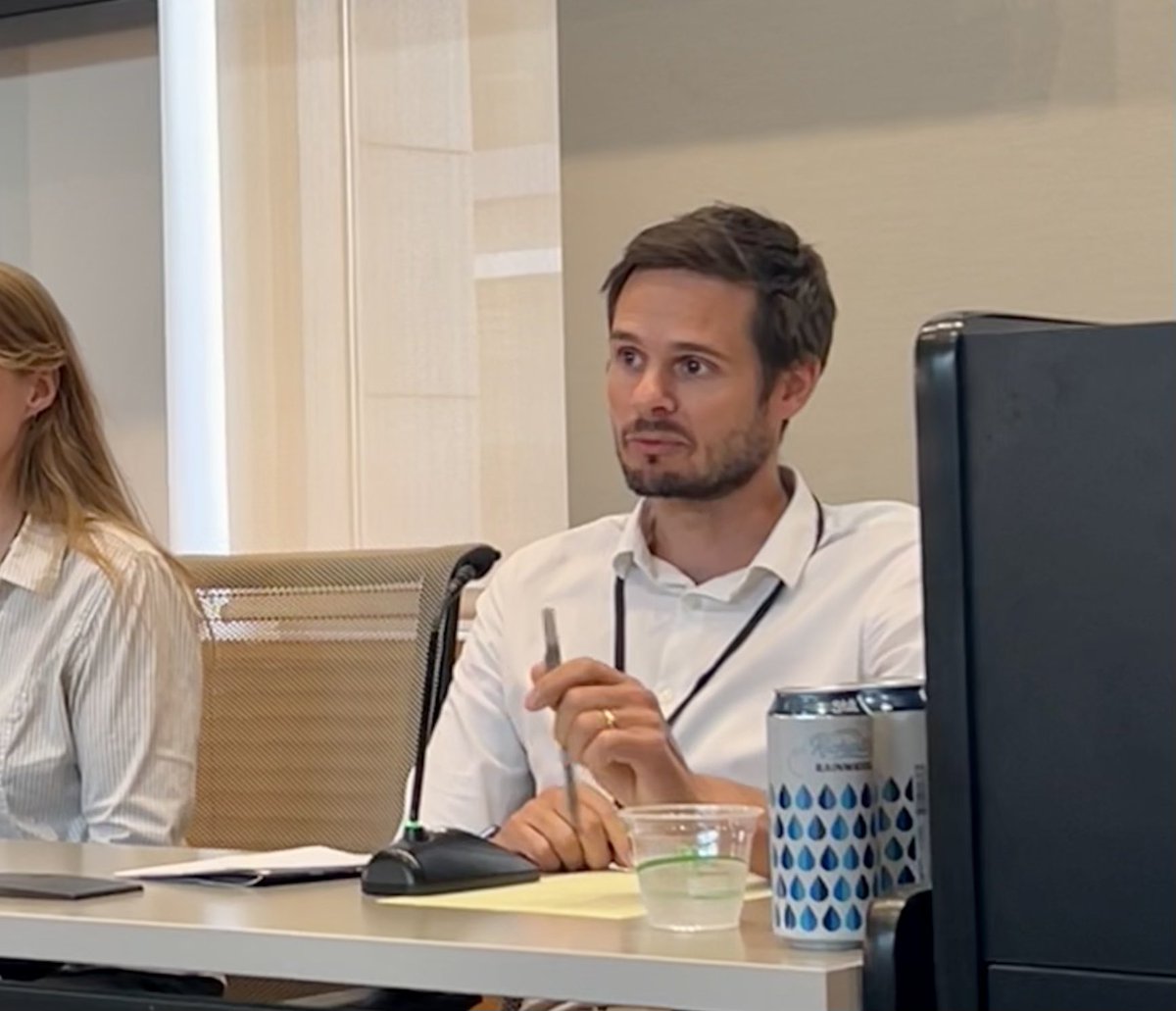 Dr. Matthew Brown @MTC_Brown1 of the <a href="/wellcometrust/">Wellcome</a> during our panel discussion “A global approach in neuroscience will be critical in ensuring research embraces diversity of ideas and of data, so future interventions will also have a global impact.”