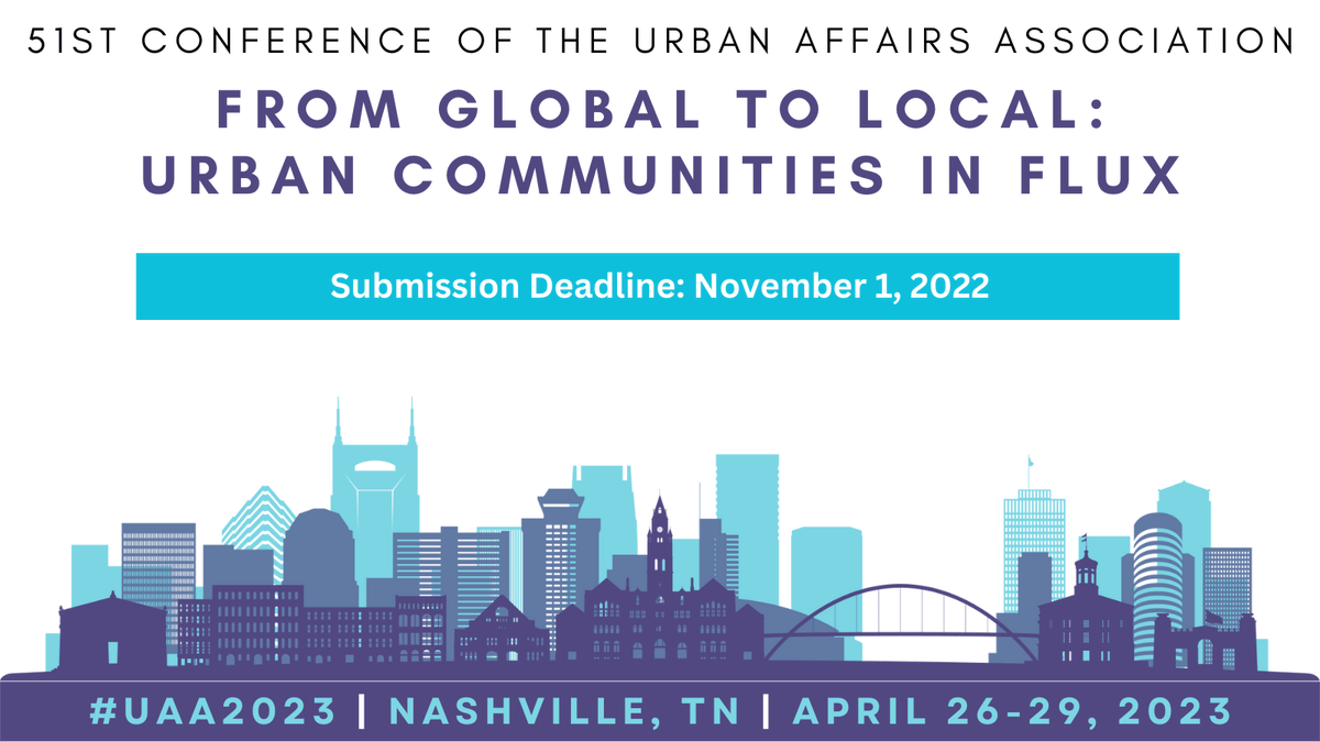 Urban Affairs Association tweet media