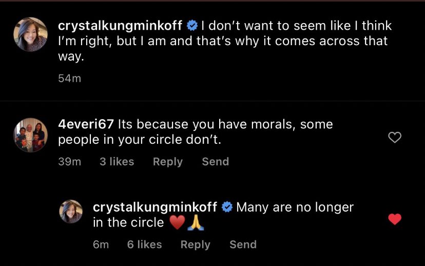 bravobeez's tweet photo. Breaking: #RHOBH star Crystal Minkoff hints at cast firings 👀💎 https://t.co/jc6lDPGEEc
