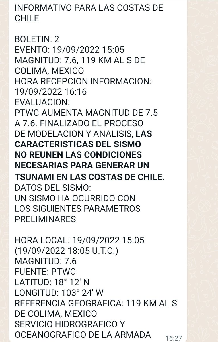 Emergencias Chile tweet media