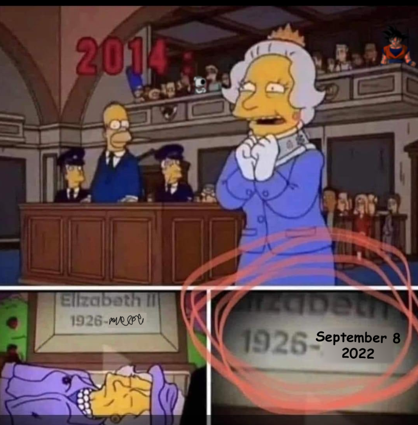 LSMark_'s tweet photo. Wait a second, did the Simpsons really predict this???? How did they know?? https://t.co/oT6pSi71yD