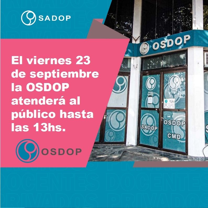 sadopmdp's tweet photo. #OSDOP Mar del Plata https://t.co/vvmjh3am9Y
