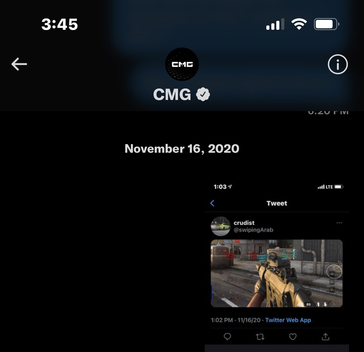 ProtocolXO's tweet image. I knew PC cod was chalked when I showed proof of someone tweeting out they are hacking and cmg letting them still tweet champs the same day and not getting banned😭😂