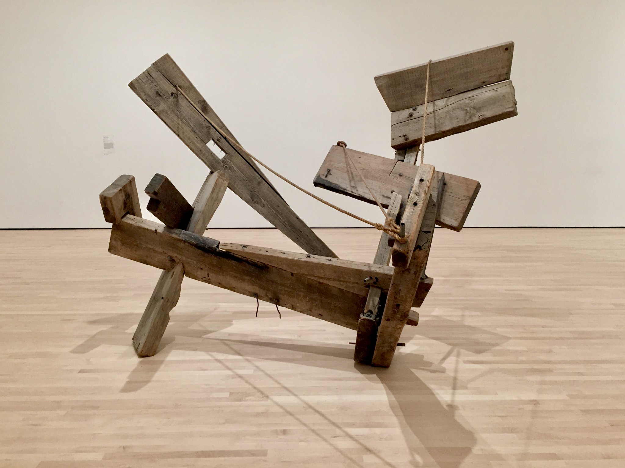 Happy Birthday , Mark Di Suvero !

This gorgeous early piece is at 