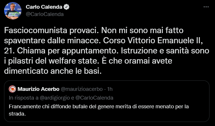 Crazy Ass Moments in Italian Politics tweet media