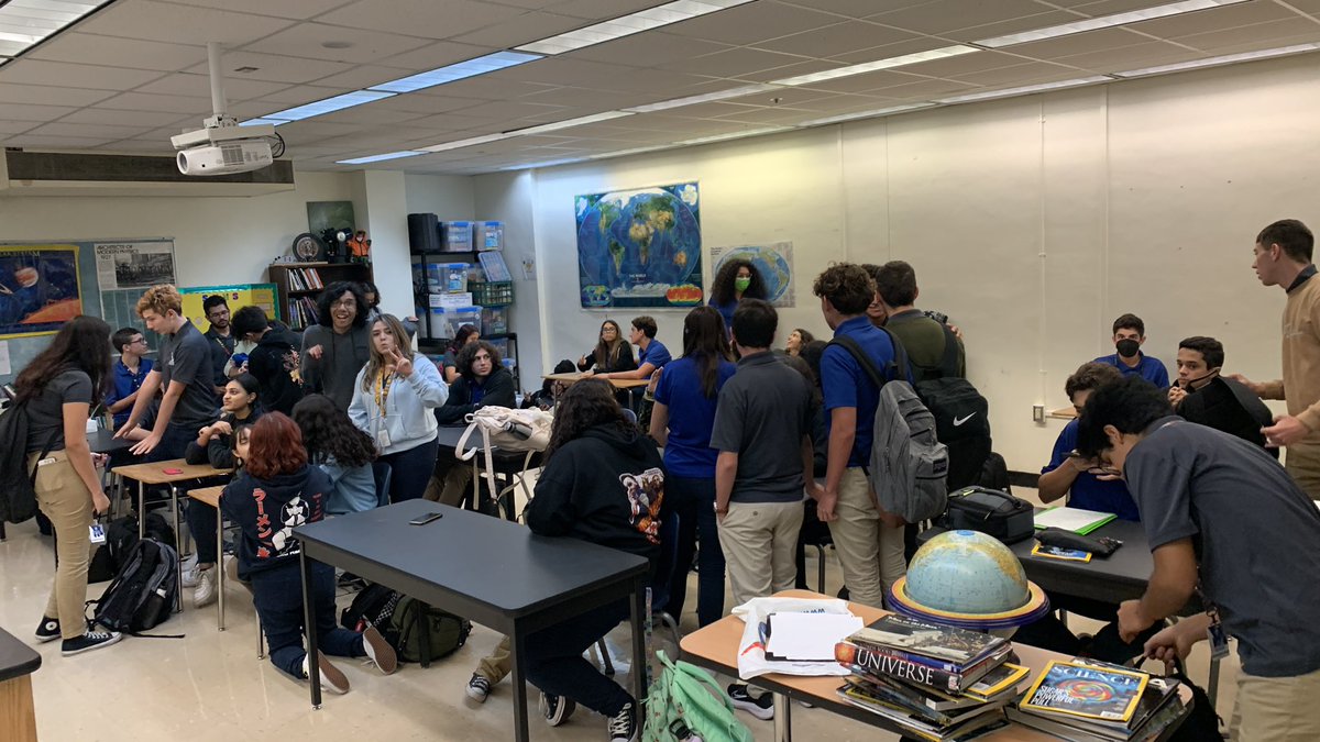 We had a really great first meeting for Science National Honor Society at Jose Marti MAST today.  I am very proud to sponsor this club that’s filled with so many inspiring young adults who care about their community!