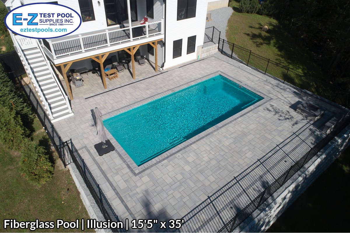 eztestpools's tweet photo. We really leveled up this backyard with an Illusion model inground fiberglass pool.
#swimmingpool https://t.co/dEEZJfoDIa