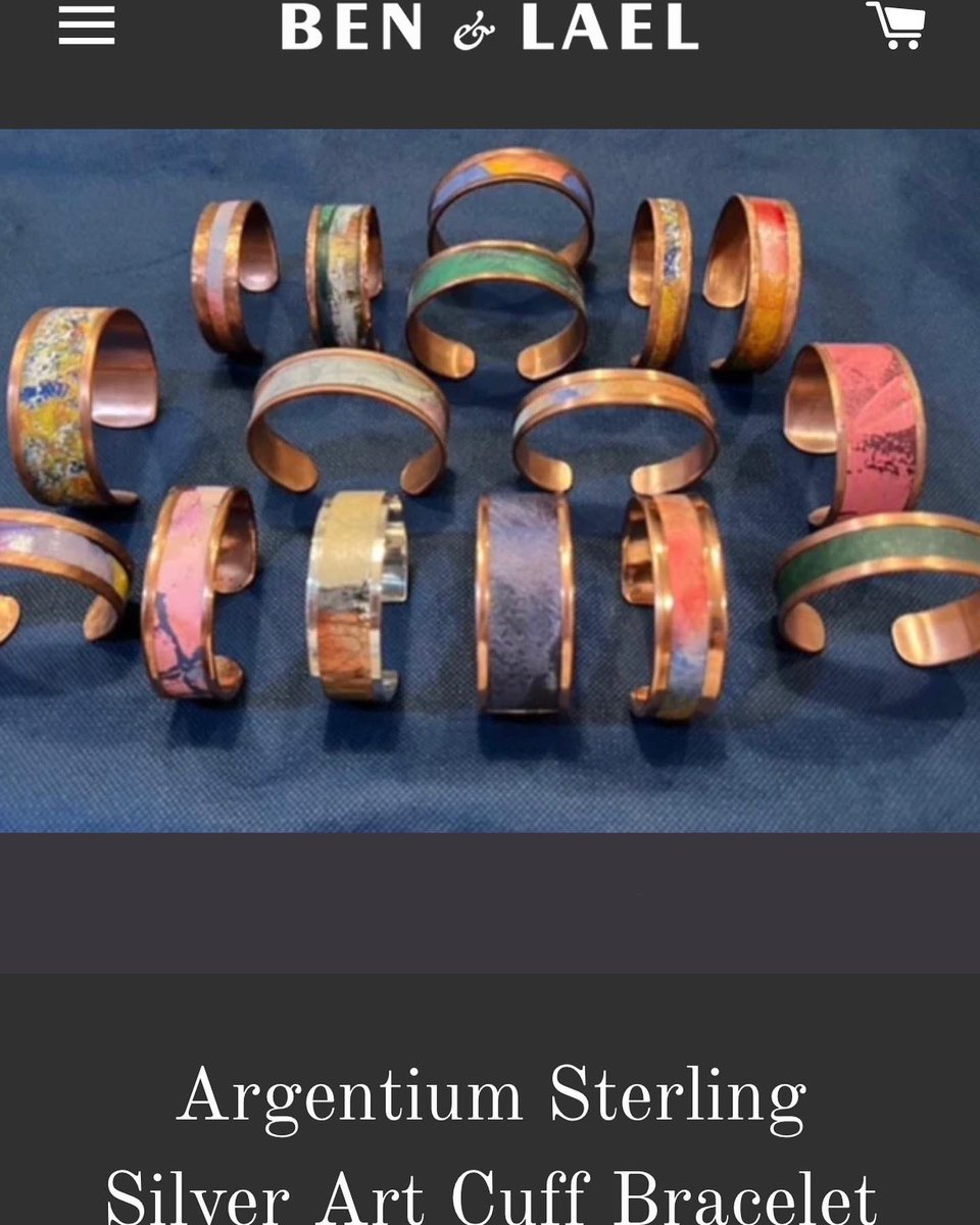After Ben and Lael married, Ben had a goal of creating a jewlery line that is totally customizable with different sizes, color and metals. Each bracelet is unique to its wearer. 

#silversmith #coppersmith #artist #jewler #benandlael #tennesseeartist #custom #art #customjewelry