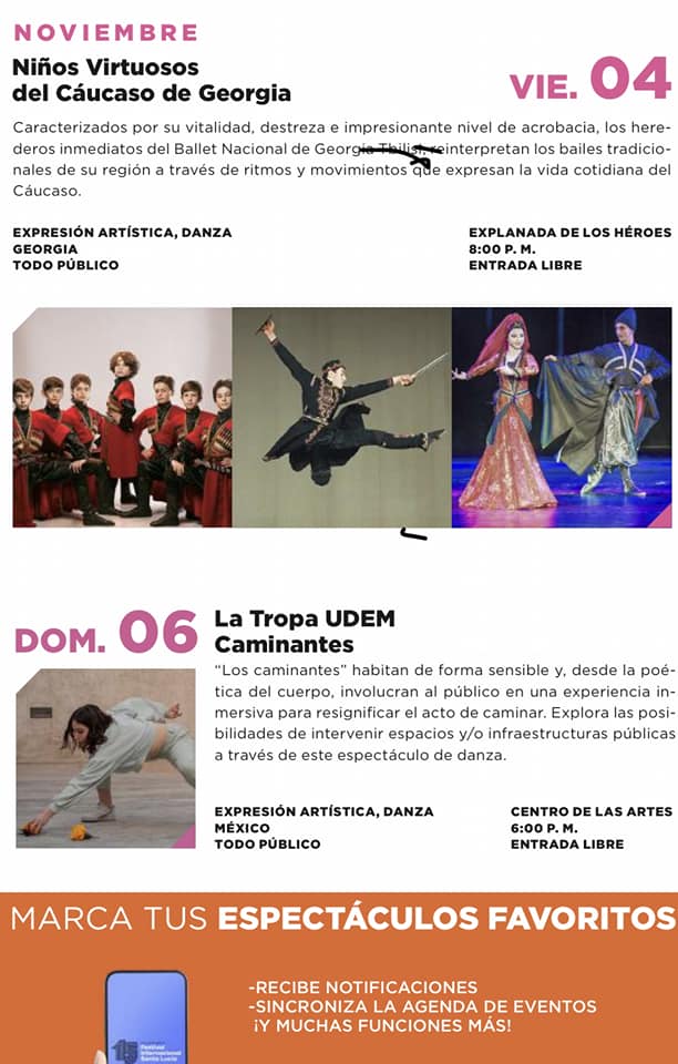 DanceGeorgian's tweet photo. @NinosVirtuosos Dance company “Little Virtuosos” is invited to one of the most prestigious festival of Mexico “Festival Santa Lucia”. The group’s solo concert is planned in Guadalajara on 4th of November at 20:00 O’clock. https://t.co/CtPRiTnWTj