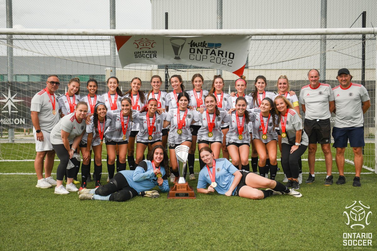 ICYMI - Our U17 Girls won the Ontario Cup final last weekend! They will now head to Nationals in BC in a few weeks.

#UnitedAsOne