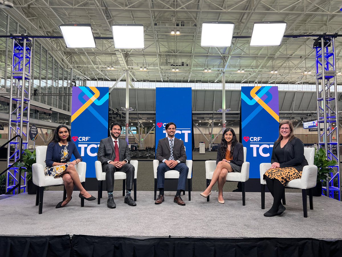 Thank you #Cardiotwitter for helping me fill not 1 but 2 panels for @TCTMD’s #FellowsForum at #TCT2022. Look out for two videos with @JDawnAbbott1 @anna_bortnick @VicOkunrintemi @csnallapati @smitha_narayana @Mustafa_Medical @TusharMishraMD and @jaya_kanduri in the coming weeks
