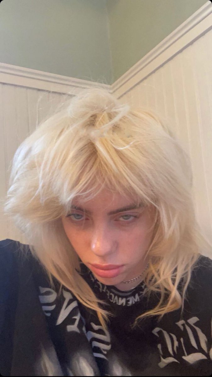 blondeeilish's tweet photo. the first few blonde pics will always be iconic https://t.co/VouowSNvBG