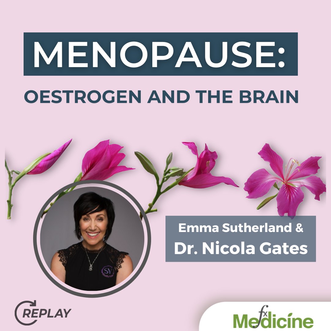 FX Medicine (@fxmedicine) on Twitter photo Dr. Nicola Gates & Emma Sutherland discuss the role of #oestrogen in the #menopause transition & its impact on cognitive function, #memory, #mentalhealth & #mood in our #podcast replay. #FXMedicine bit.ly/3Llzuxe <a href="/DrNicolaGates/">Dr Nicola Gates</a> Dr. Nicola Gates & Emma Sutherland discuss the role of #oestrogen in the #menopause transition & its impact on cognitive function, #memory, #mentalhealth & #mood in our #podcast replay. #FXMedicine bit.ly/3Llzuxe <a href="/DrNicolaGates/">Dr Nicola Gates</a>