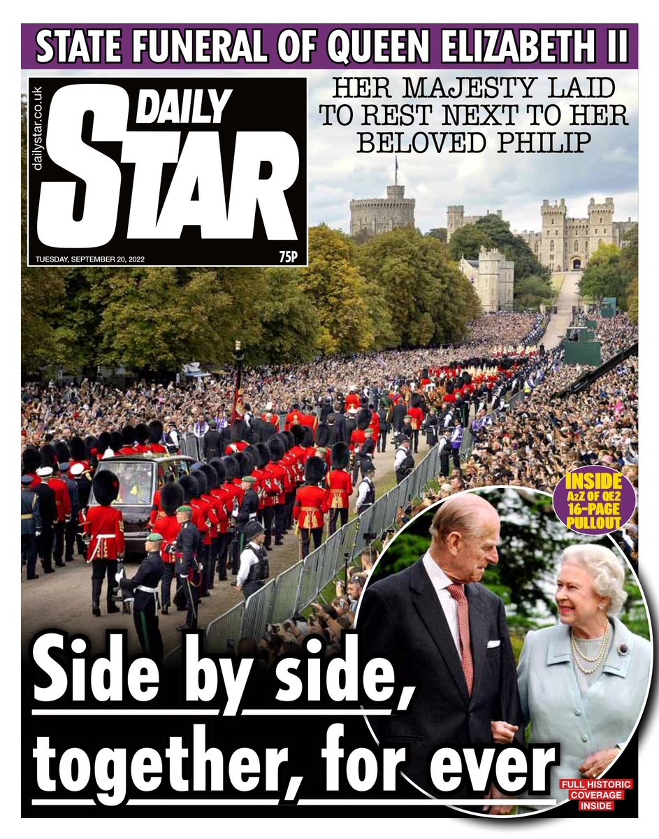 Tuesday's Star: Side by side, together, forever #TomorrowsPapersToday #DailyStar #Star