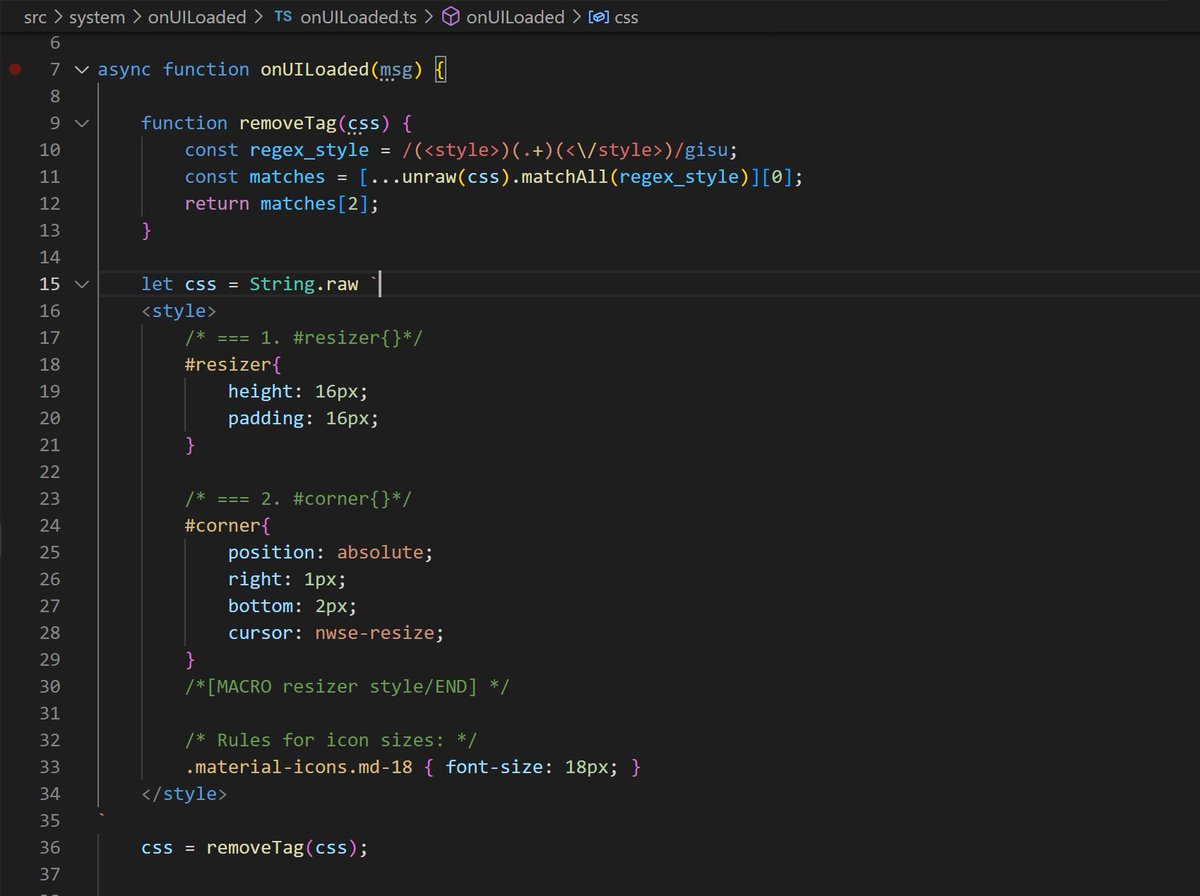 lepindev's tweet photo. #100DaysOfCode Tips to get html syntax highlight inside literate template: use #vscode extension https://t.co/ZwWqMrbwCr prefix with String.raw, remove <style> with 2 or 3 lines removeTag function (unraw https://t.co/nP46mi3Zp1 may not be even necessary in every case) example : https://t.co/IQtU5V9o0b