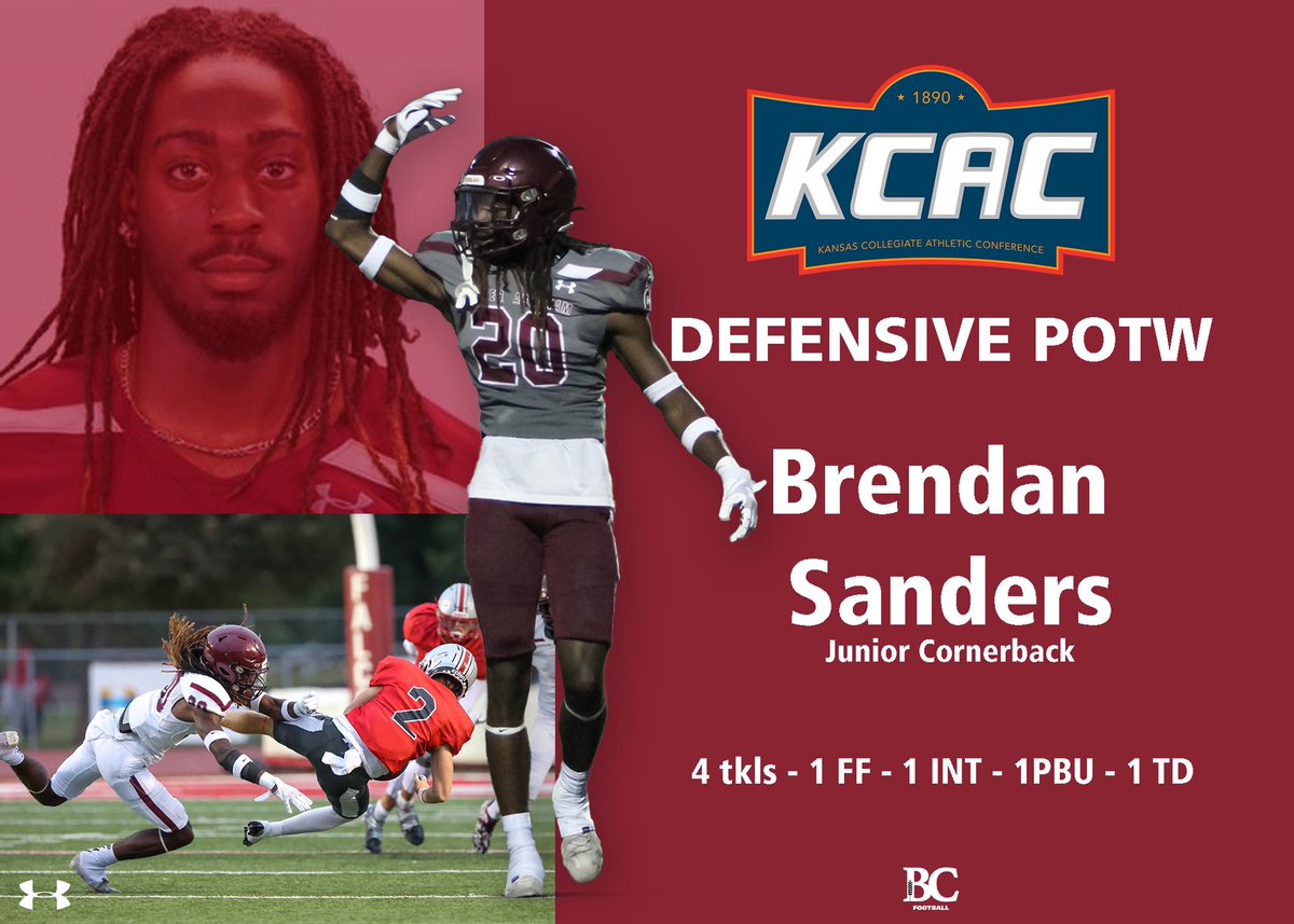 Shoutout to our guy @_bsanders29 

KCAC DPOTW

#TheBrotherhood